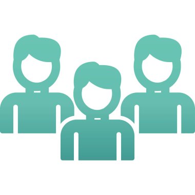 vector illustration of Group people icon 