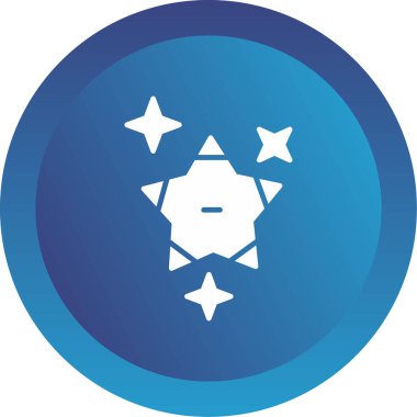 yıldız simgesi, vektör çizimi  