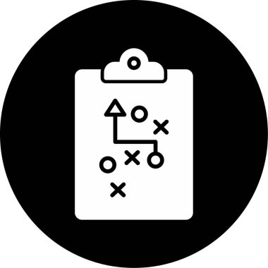 Basit illüstrasyon web simgesi planlama 