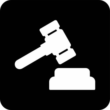 Adalet simgesi vektörünün çekici