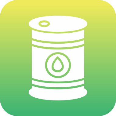 Petrol varil simge vektör çizim