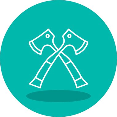 Baltalar. Web simgesi basit illüstrasyon