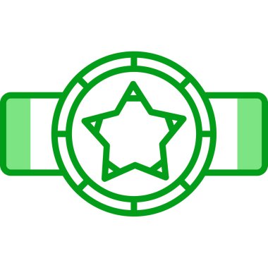 yıldız web simgesi basit illüstrasyon 