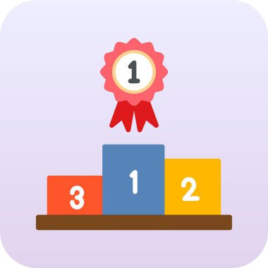 İlk Konum web simgesi, vektör illüstrasyonu