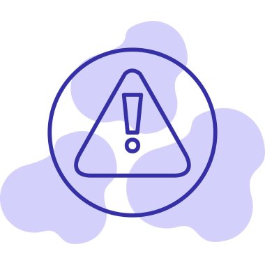 uyarı vektör çizgisi simgesi, uyarı simgesi