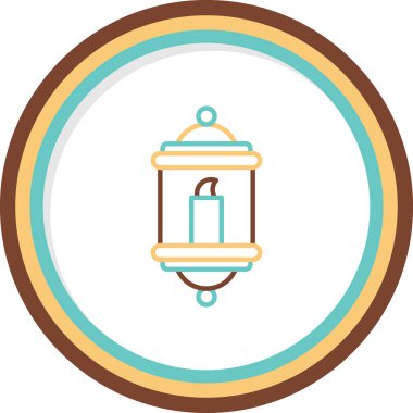 Fener vektör simgesi basit illüstrasyon 