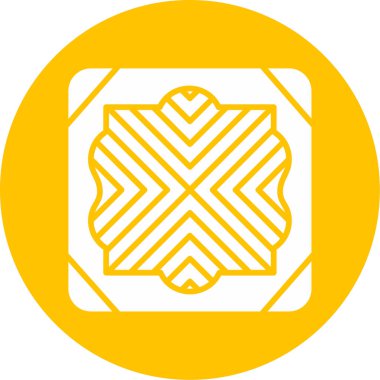 Döşeme. Web simgesi basit illüstrasyon