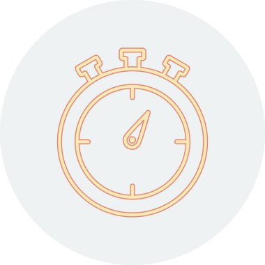 Kronometre simgesi çizimi