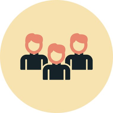 vector illustration of Group people icon 