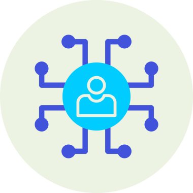 ağ bağlantısı simgesi ana hat biçiminde 