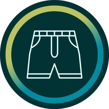 Web simgesi vektör illüstrasyonunu kısaltır