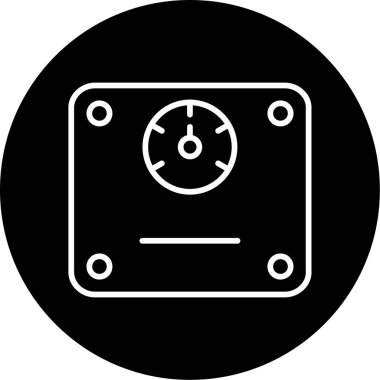 Taslak biçimdeki ağırlık simgesi 