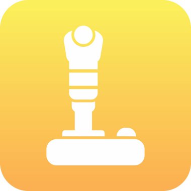 Modern joystick simgesinin vektör çizimi                             