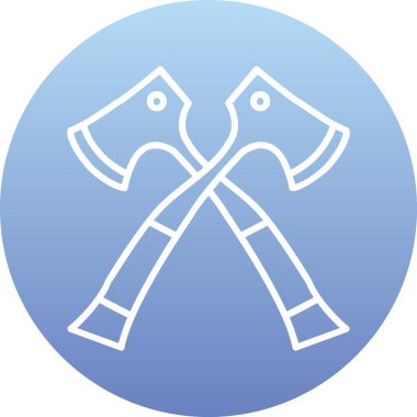 Baltalar. Web simgesi basit illüstrasyon