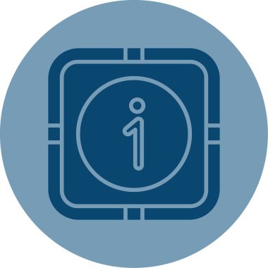 bilgi işareti simgesi. vektör sembolü