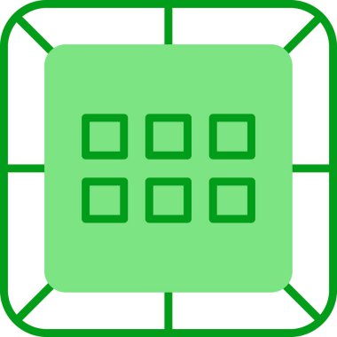 Uygulama simgesi, vektör illüstrasyonu basit tasarım