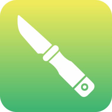 bıçak simgesi vektör illüstrasyonu