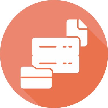 veritabanı sunucu simgesi, vektör illüstrasyon tasarımı 