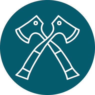 Baltalar. Web simgesi basit illüstrasyon