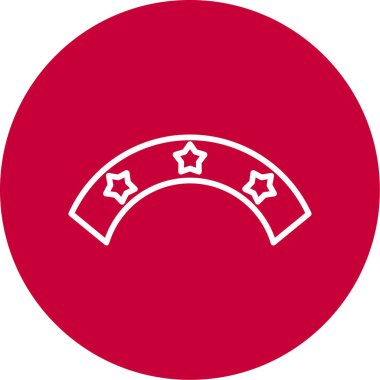 derecelendirme simgesi, vektör illüstrasyonu basit tasarım