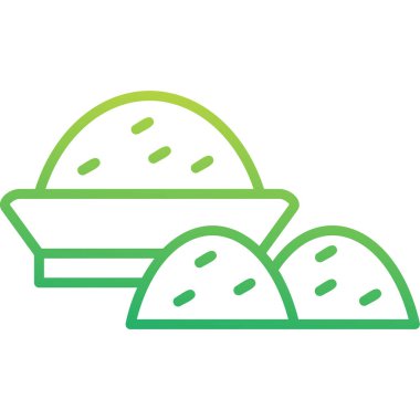 Tuz. Web simgesi basit illüstrasyon