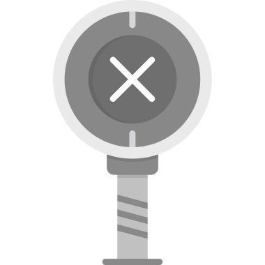 Düz simge, vektör gösterimi yanıtla 