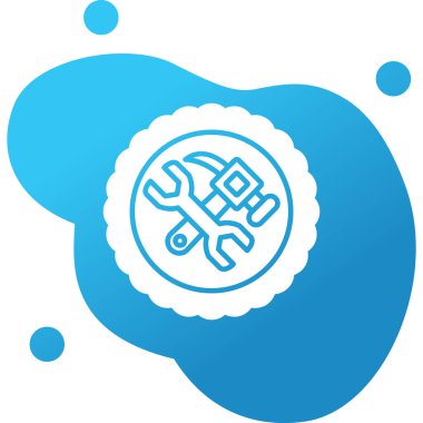 Evet. Web simgesi basit illüstrasyon                     