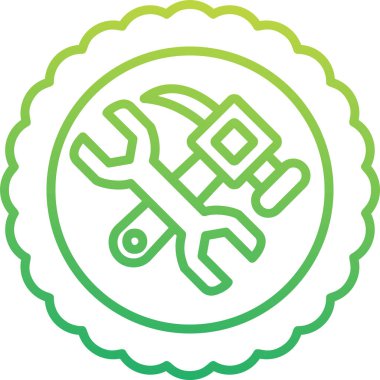 Evet. Web simgesi basit illüstrasyon                     