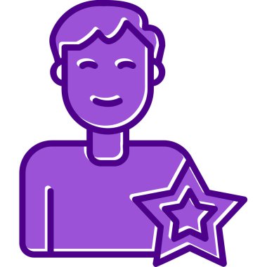 Tecrübe Ağı simgesinin vektör çizimi 