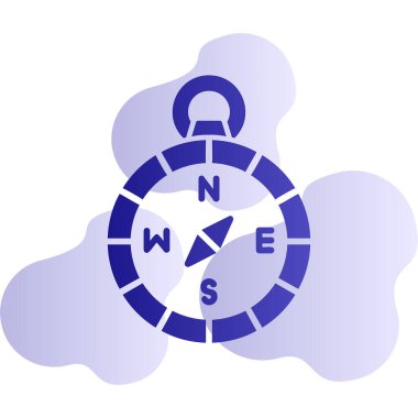 Pusula simgesi vektör resimlemesi 