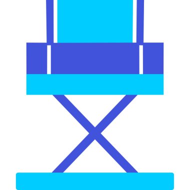 Yönetici Koltuğu simgesinin vektör illüstrasyonu           