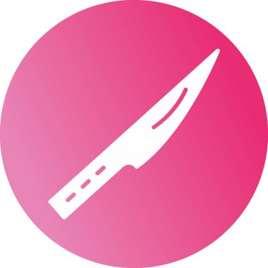 bıçak simgesi vektör illüstrasyonu