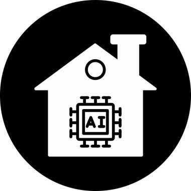 akıllı ev otomasyon vektör illüstrasyonu 