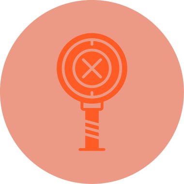 Düz simge, vektör gösterimi yanıtla 