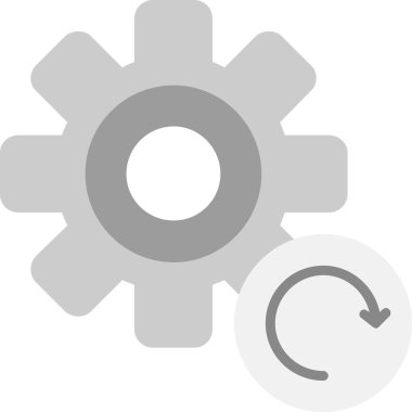 Web simgesi, vektör illüstrasyonunu sıfırla 