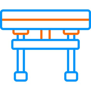 Torii Kapı Simgesi, Japon Kapısı, Vektör İllüstrasyonu 