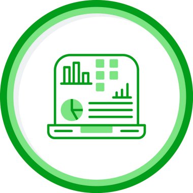 Eğilim biçimi izole edilmiş arka planda mali simge 