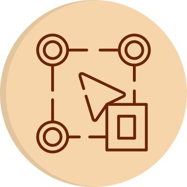 Web simgesi vektör resimlemesini yeniden boyutlandır