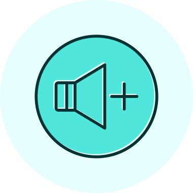 Ağ simgesini, vektör illüstrasyonunu yükselt