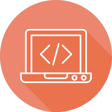 Dizüstü web simge vektör çizim 
