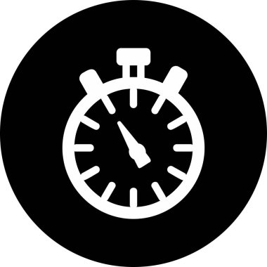 Kronometre simgesi çizimi