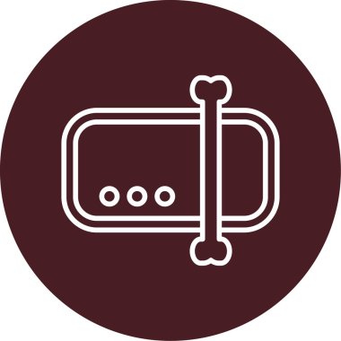 Dosyayı yeniden adlandır. Web simgesi basit illüstrasyon