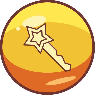 Anahtar Yetenekleri web simgesi vektör çizimi