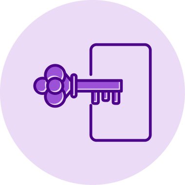 Günlük Kaydı Web simgesi, vektör illüstrasyonu