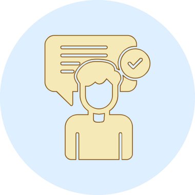 Karar Web simgesi vektör illüstrasyonu oluşturma