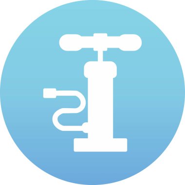 Air Pump modern simgesinin vektör illüstrasyonu                  