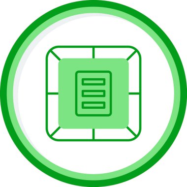 Web sitesi menü simgesi, vektör illüstrasyonu basit tasarım