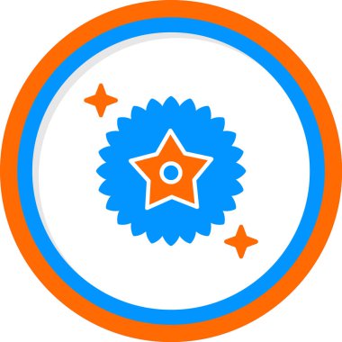 star web icon simple illustration 