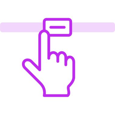 Web simgesi vektör illüstrasyonunu kaydır