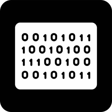 veri kodu vektör illüstrasyonu